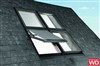 ROTO Střešní okno Designo trojsklo STANDARD R79 rozměr 074/118 K200, zateplovací blok